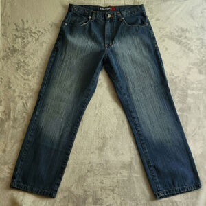 Roman Royalty jeans mens 34x32 tag (34×31) actual size embroidered skater pants